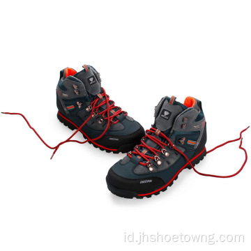 Sepatu outdoor high-top hiking sepatu olahraga pria